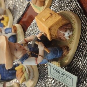 Denim Days by Homco Boy And Doghouse